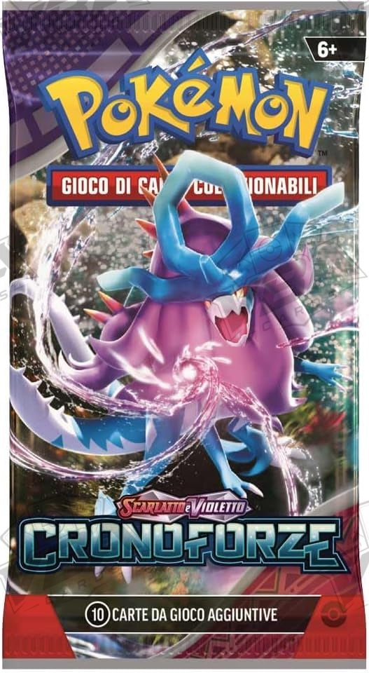 Scarlatto e Violetto Cronoforze Busta 10 Carte (IT)