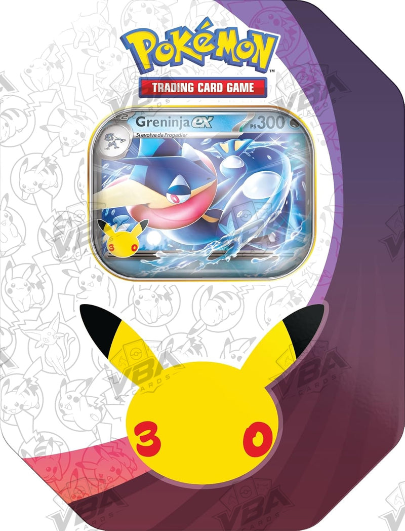 Tin da Collezione 30° Anniversario: Greninja-ex (IT)