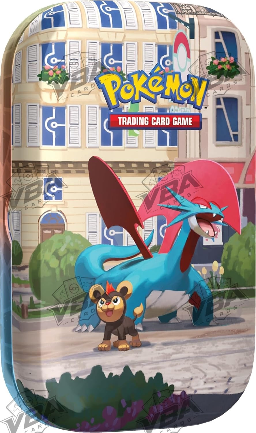 Mini Tin da Collezione Luminopoli Salamence e Litleo (IT)