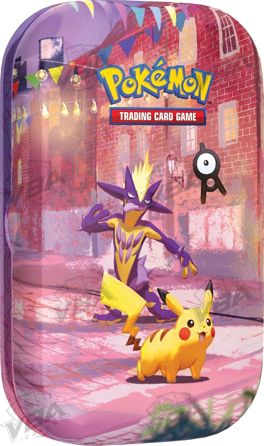 Mini Tin da Collezione 30° Anniversario – Pikachu e Toxtricity (IT)