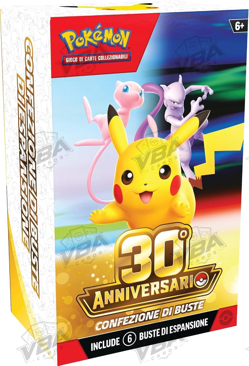 Pokémon 30° Anniversario – Bundle 6 Buste (IT)