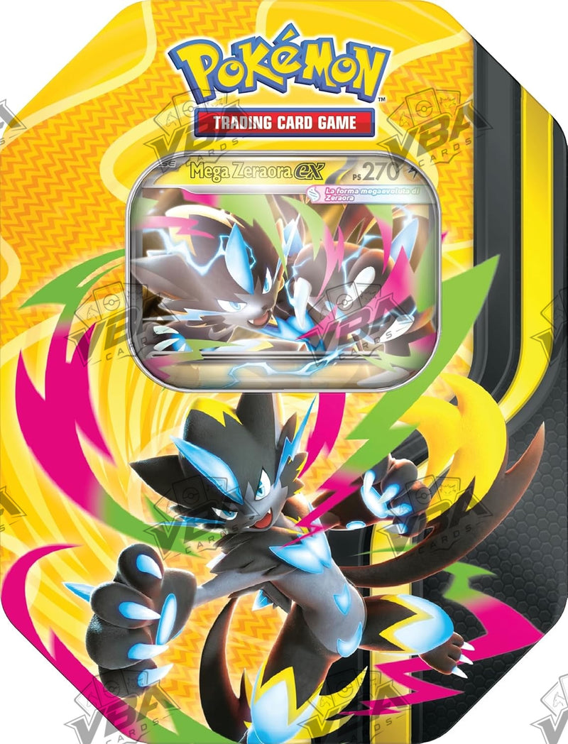 Tin da Collezione Megaforze: Mega Zeraora-ex (IT)