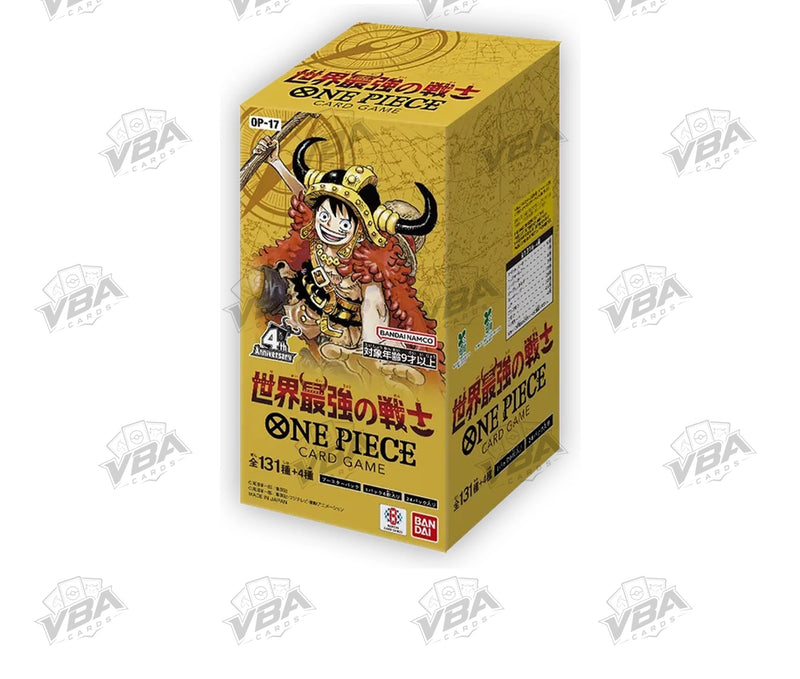One Piece – OP-17 The Strongest Warriors in the World – Box (JP)