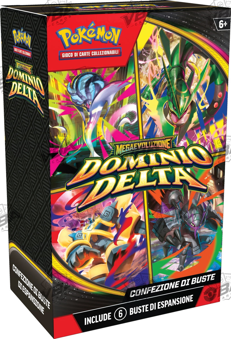 Pokémon Megaevoluzione – Dominio Delta – Bundle 6 Buste (IT)