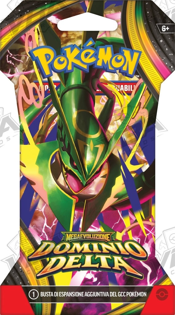 Pokémon Megaevoluzione – Dominio Delta – Busta Singola Paper Sleeve (IT)