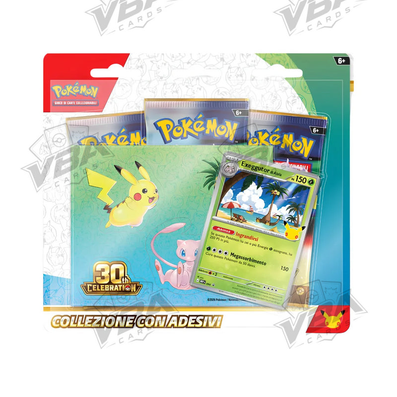 Collezione con Adesivi 30° Anniversario – Exeggutor di Alola (IT)