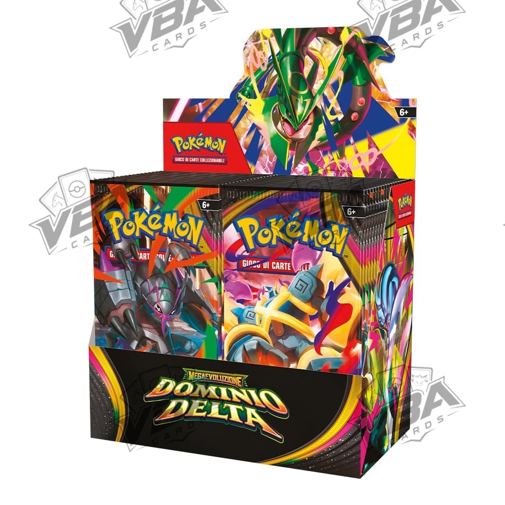 Pokémon Megaevoluzione – Dominio Delta – Box 36 Buste (IT)